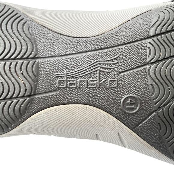 Dansko Holland Leather Sneaker EU 41 Taupe Low-Top Bungee Lace 4516201020 - Picture 13 of 13